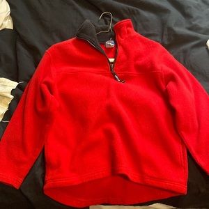 Boys 8, red, old navy sweater